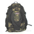 Compact Camouflage Backpack with One Front Zipper Pocket, Available in Various Colors and Sizes